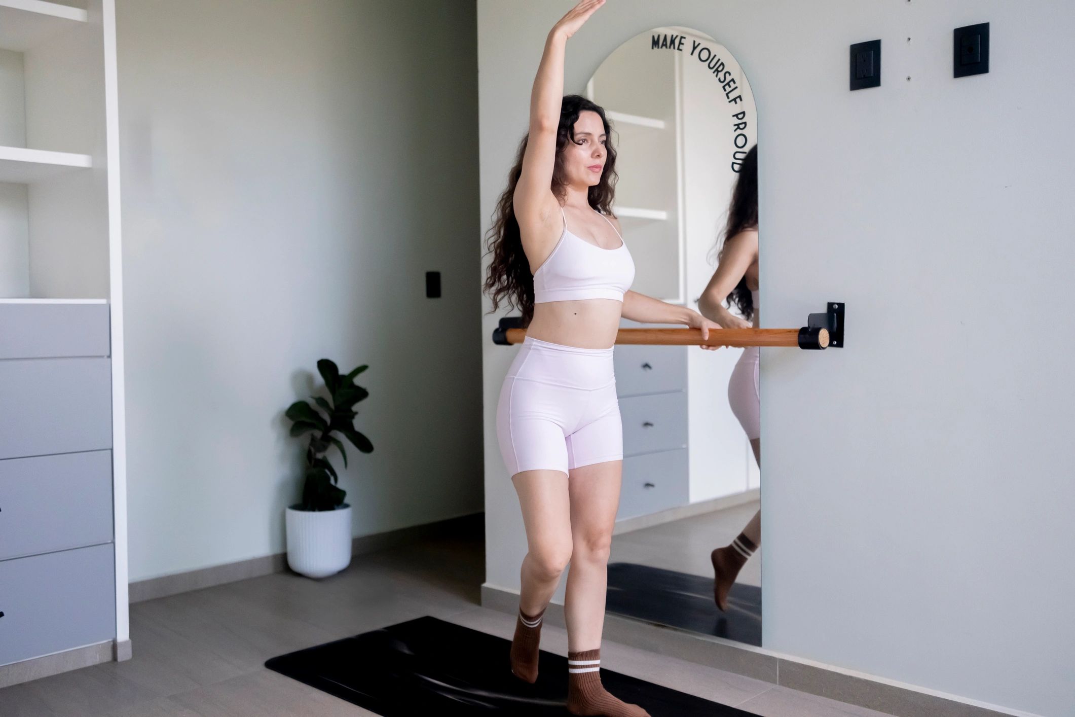 virtual barre class home workout